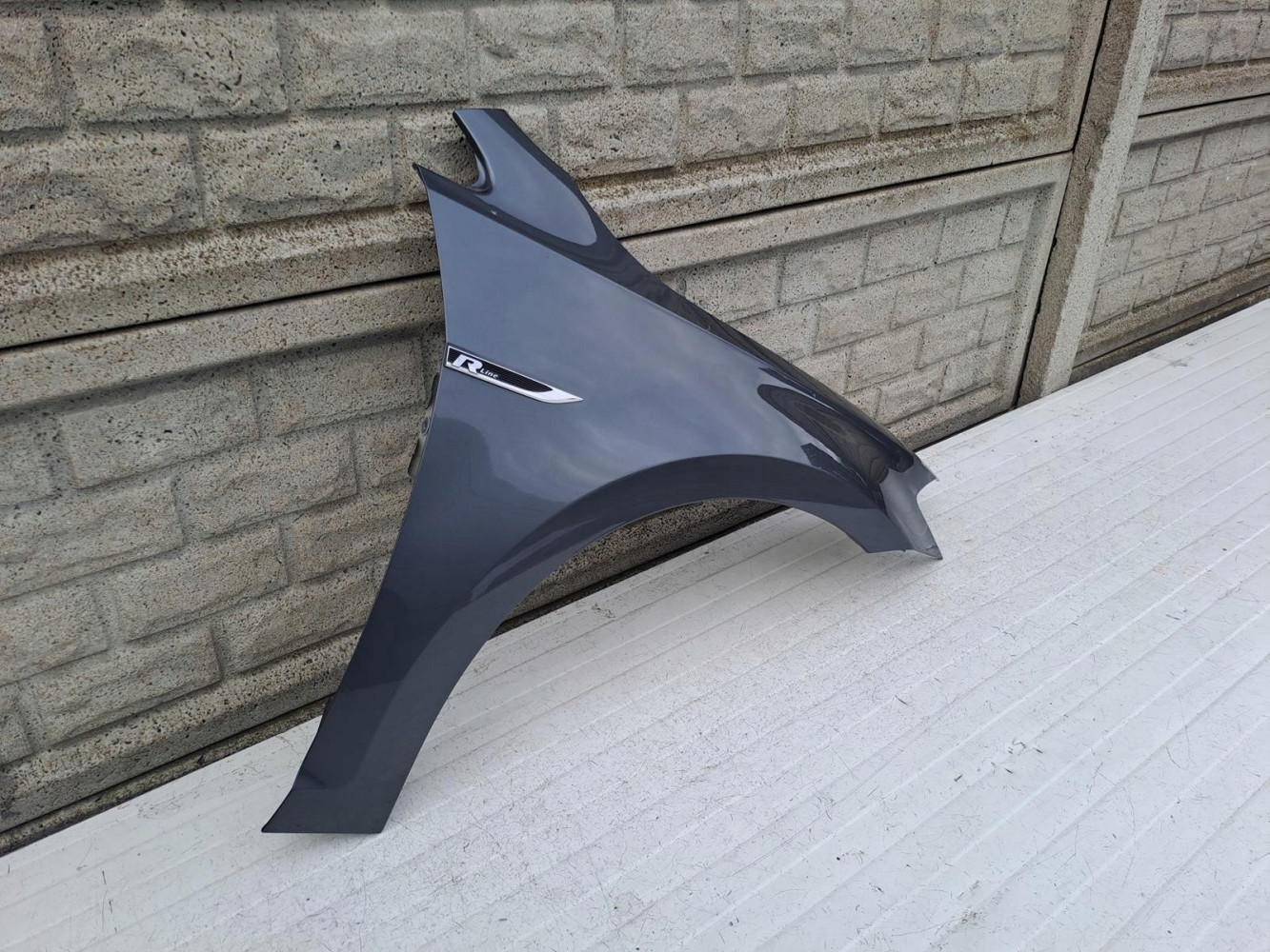 VW GOLF VII 7 LIFT BŁOTNIK PRAWY PRZEDNI - (13417386847)