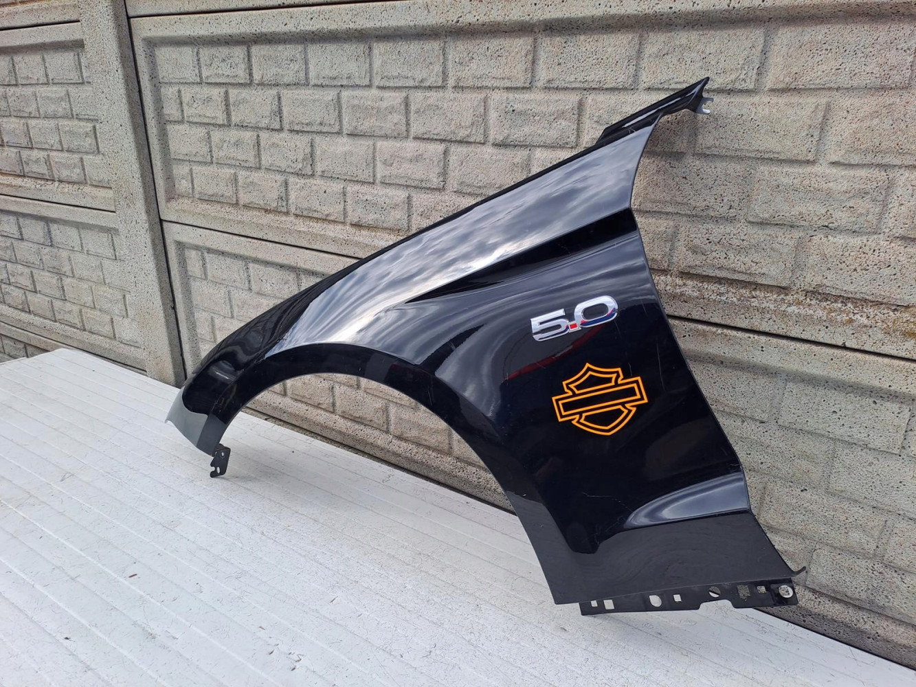 FORD MUSTANG VI LIFT 2018 2019 2020 + BŁOTNIK LEWY - (13496789573)