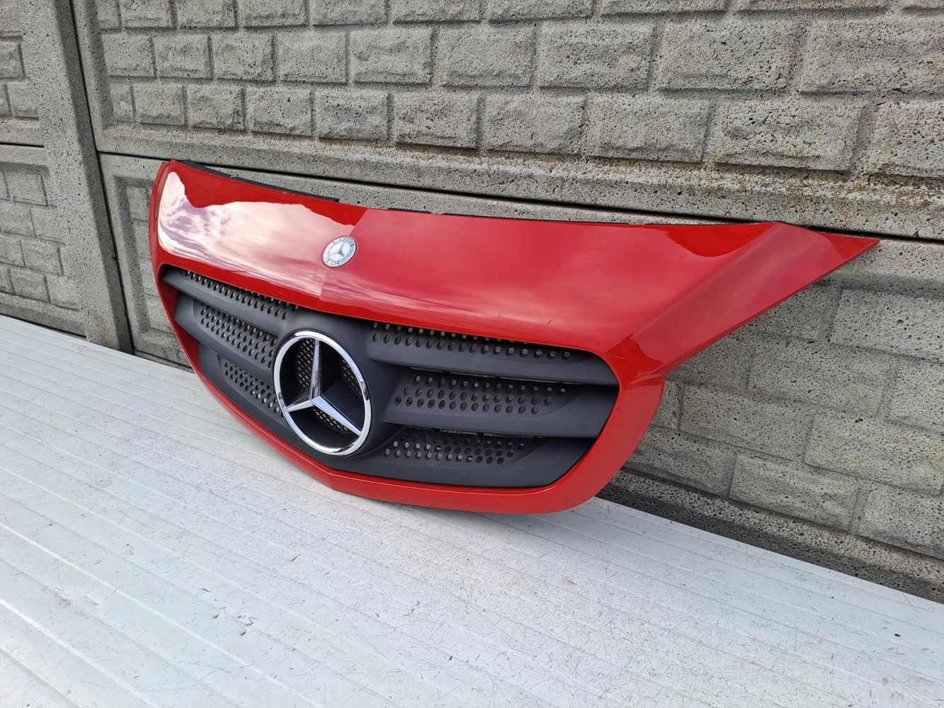 MERCEDES CITAN W415 GRILL ATRAPA ZDERZAK PRZÓD - (13507417322)