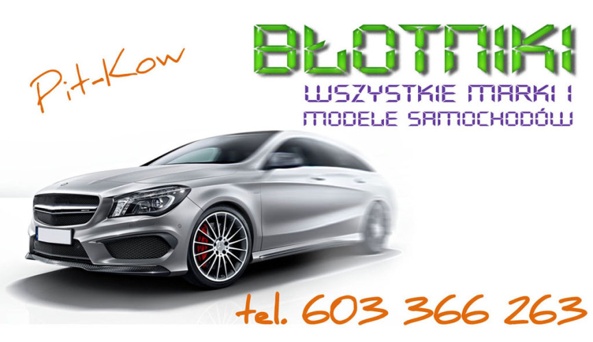 CHEVROLET SPARK 09-18 NOWY ORYGINAL BLOTNIK LEWY