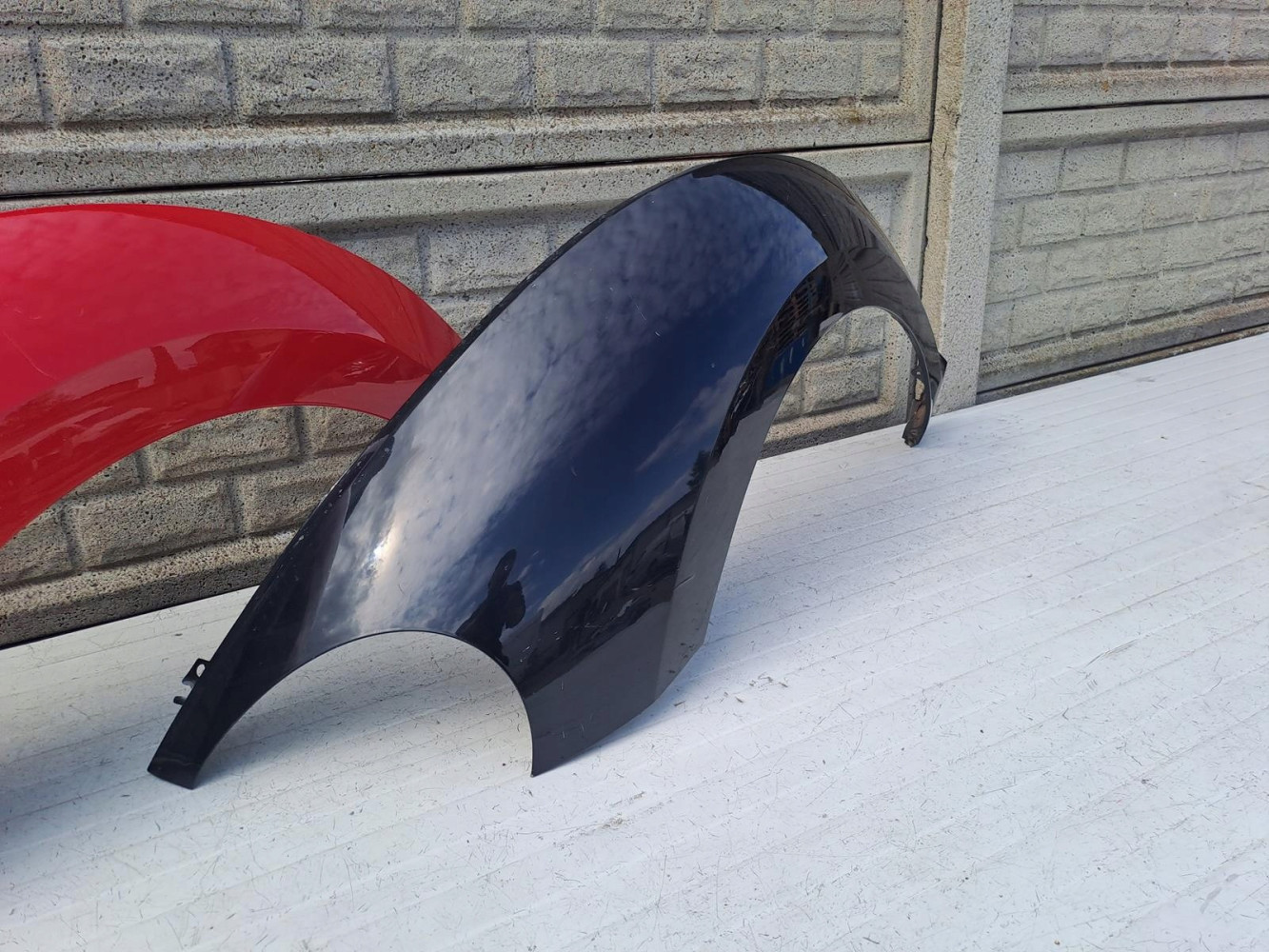 VW NEW BEETLE 11-17 BŁOTNIK LEWY PRZÓD - (13858934916)