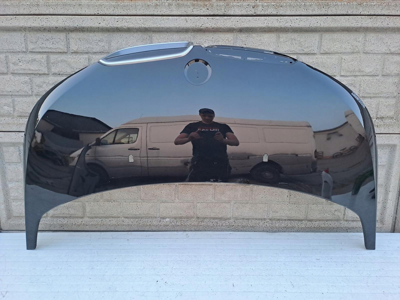 BMW I3 i3- MASKA POKRYWA SILNIKA - (13971171836)