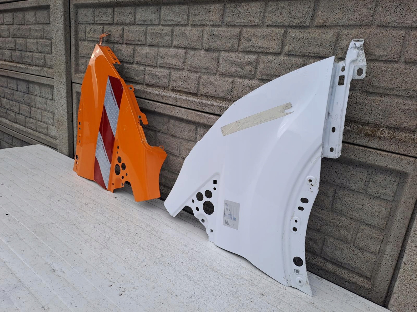 FORD TRANSIT MK8 14-18 BŁOTNIK PRAWY LEWY PRZEDNI - (14487940555)