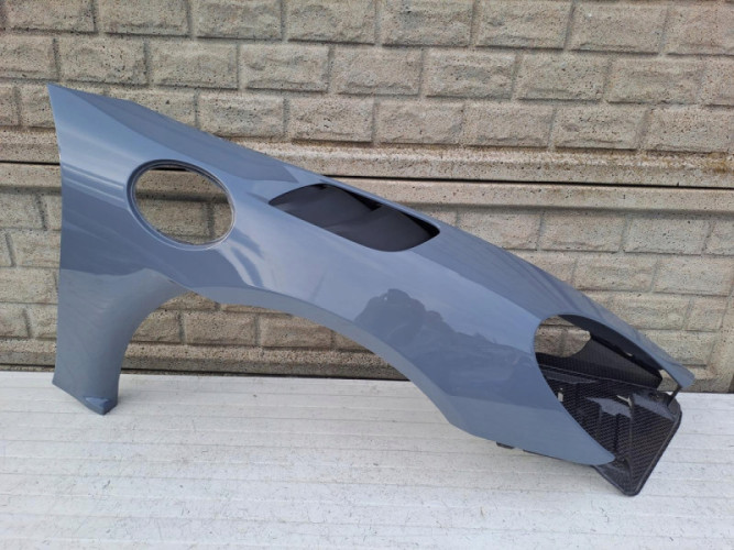 PORSCHE 718 CAYMAN GT4 RS CARBON BŁOTNIK PRAWY 9GT821018 LEWY 9GT821017 - (14504737993)