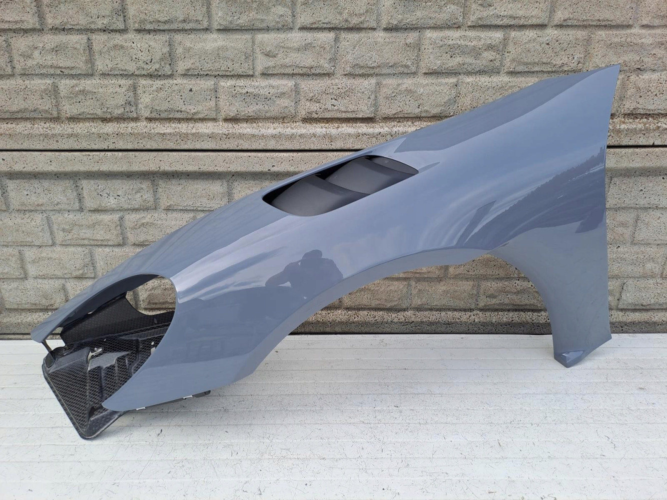 PORSCHE 718 CAYMAN GT4 RS CARBON BŁOTNIK PRAWY 9GT821018 LEWY 9GT821017 - (14504737993)
