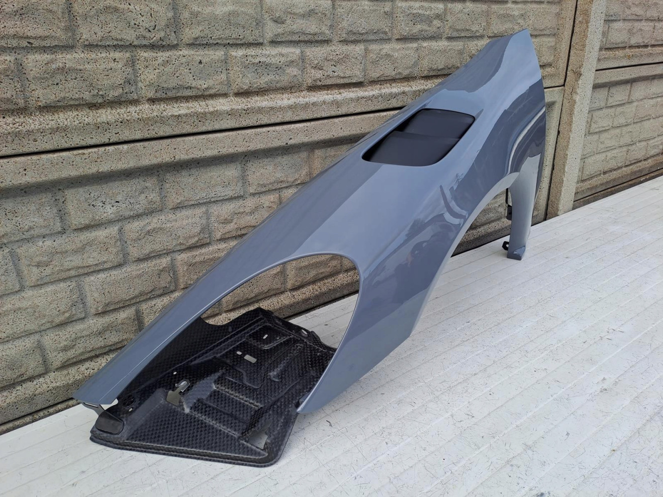 PORSCHE 718 CAYMAN GT4 RS CARBON BŁOTNIK PRAWY 9GT821018 LEWY 9GT821017 - (14504737993)