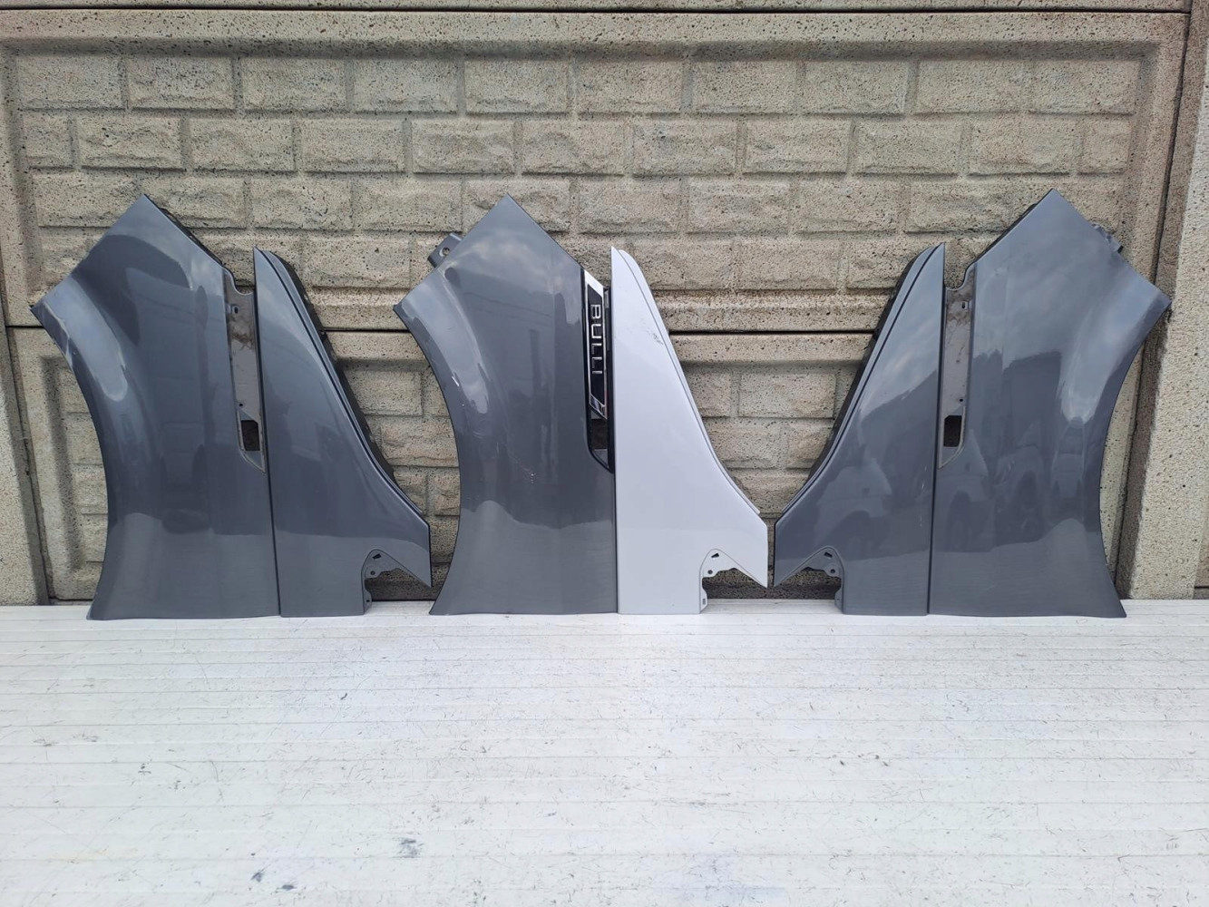 VW T6 LIFT T6.1 TRANSPORTER BŁOTNIK LEWY PRAWY4 - (14517874362)
