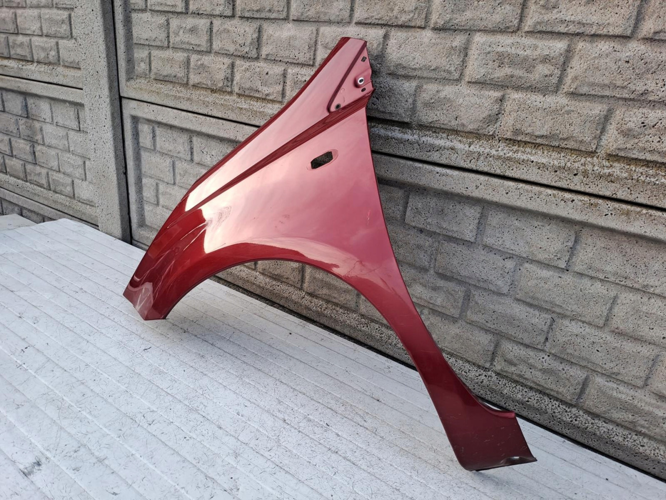 NISSAN NOTE 2006 - 2012 BŁOTNIK PRZEDNI LEWY - (14965334714)