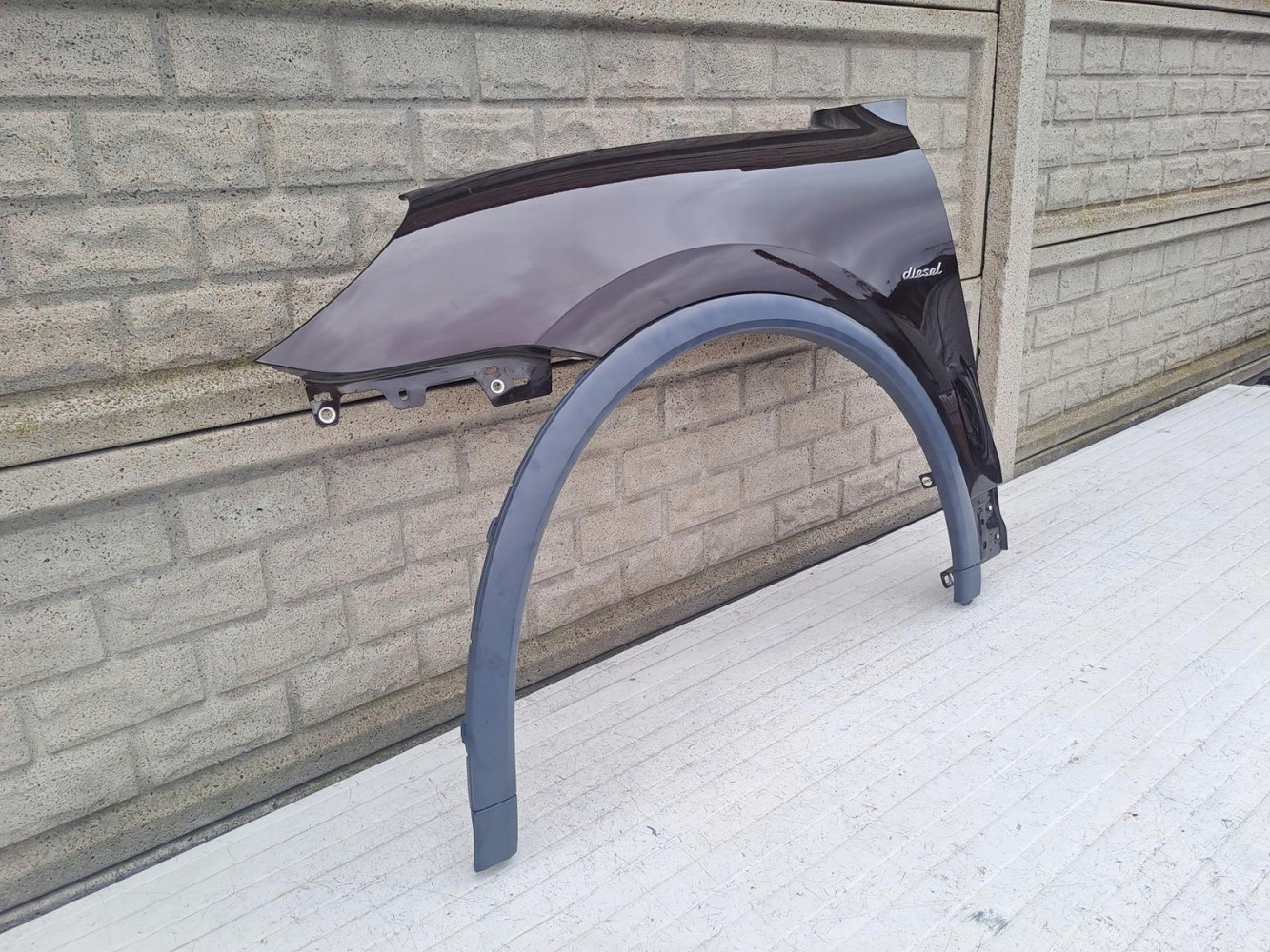 PORSCHE CAYENNE LIFT 7P5 15- BŁOTNIK LEWY - (14990593480)