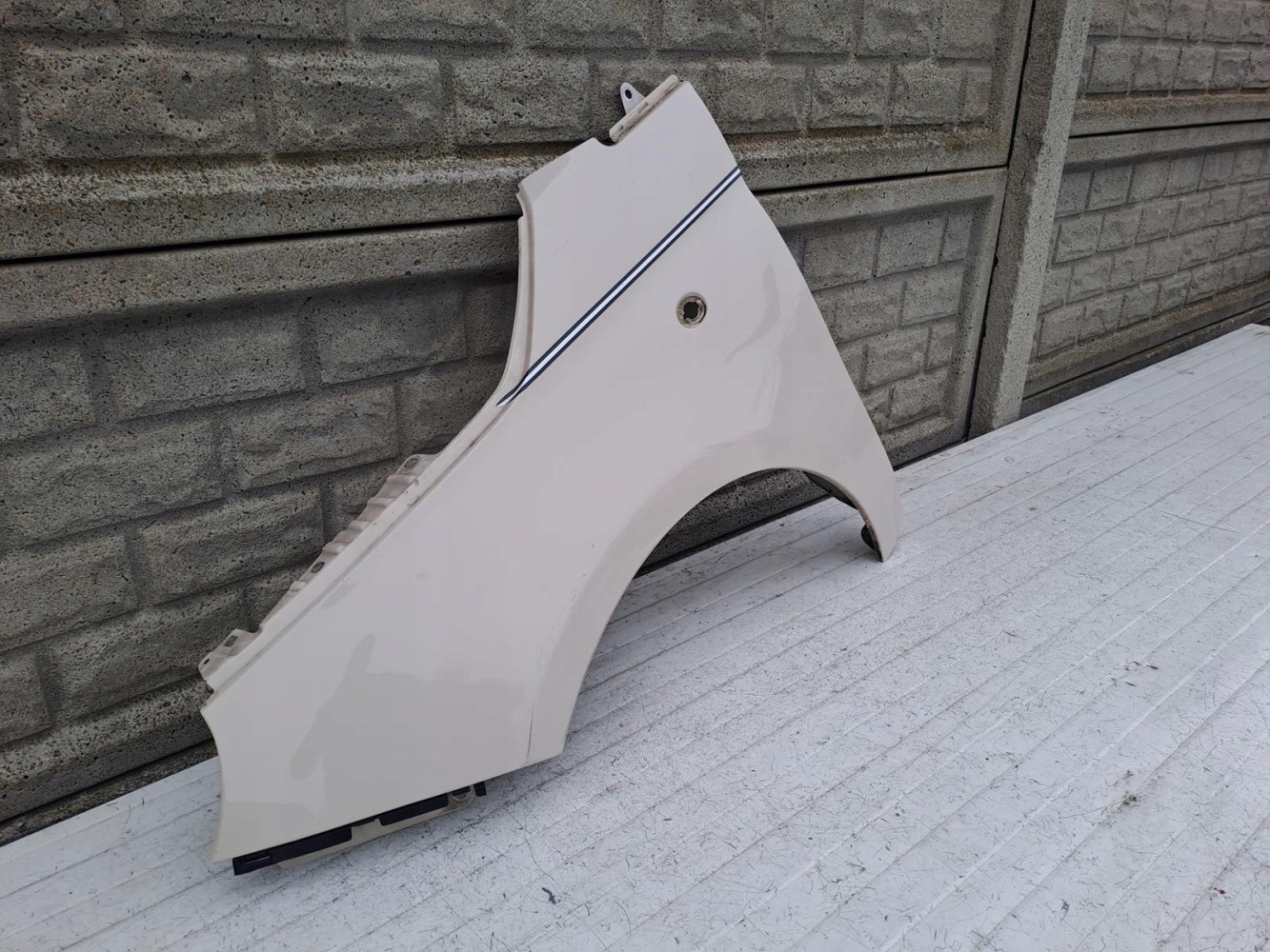 FIAT 500 2007-2017 BŁOTNIK LEWY PRZEDNI - (15154588773)
