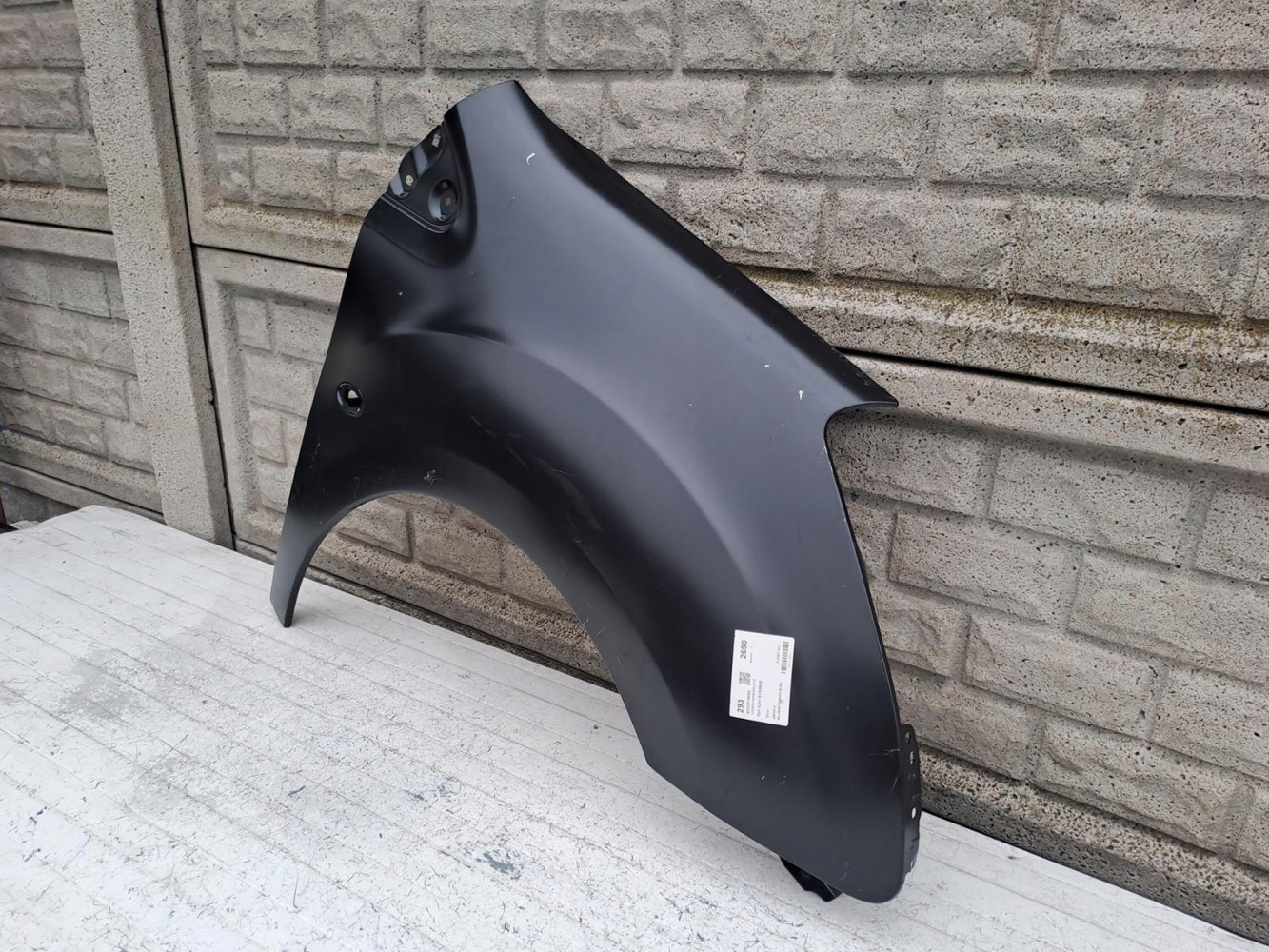 PEUGEOT PARTNER BERLINGO 09-18 BŁOTNIK PRAWY PRZÓD - (17051463681)
