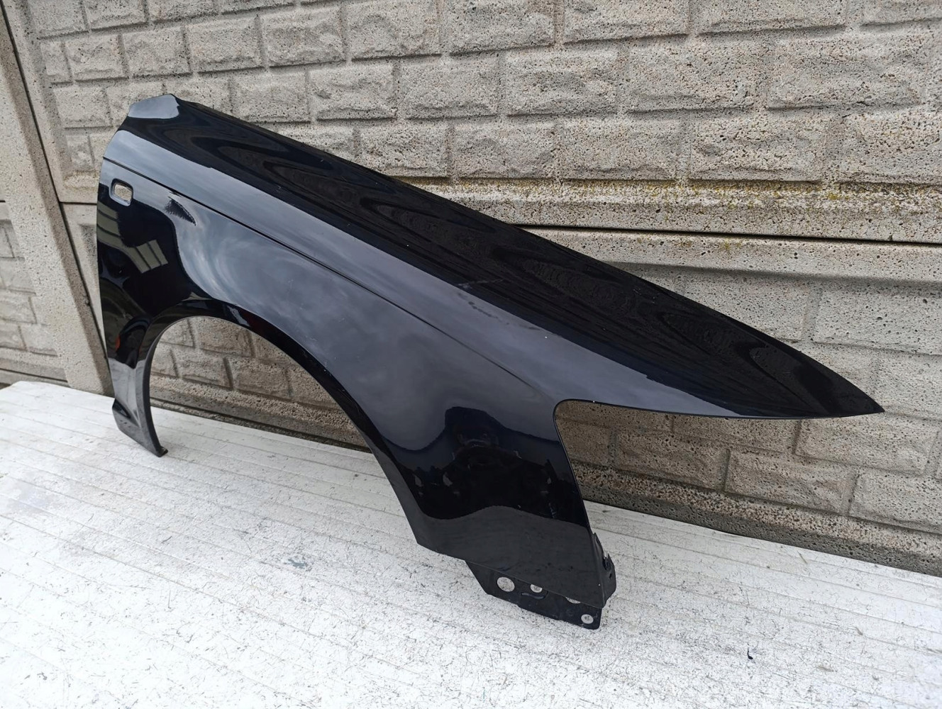 AUDI A6 C6 4F0 2005 - 2008 BŁOTNIK PRZEDNI PRAWY - (17195943438)