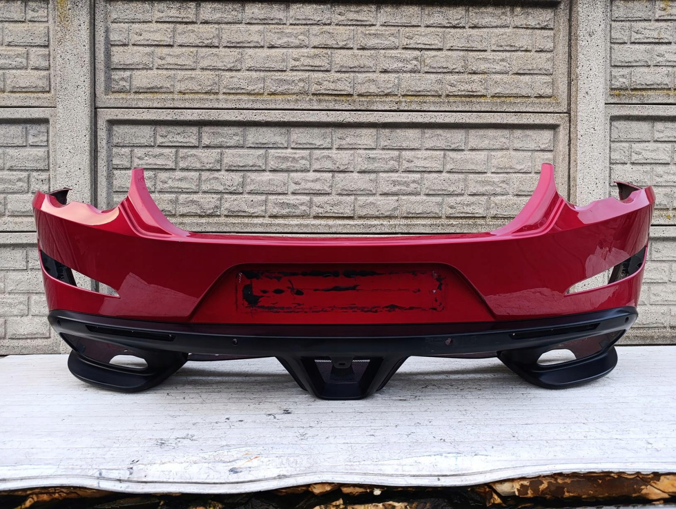 FERRARI F151 GT4 LUSSO ZDERZAK TYŁ TYLNI - (17196010826)