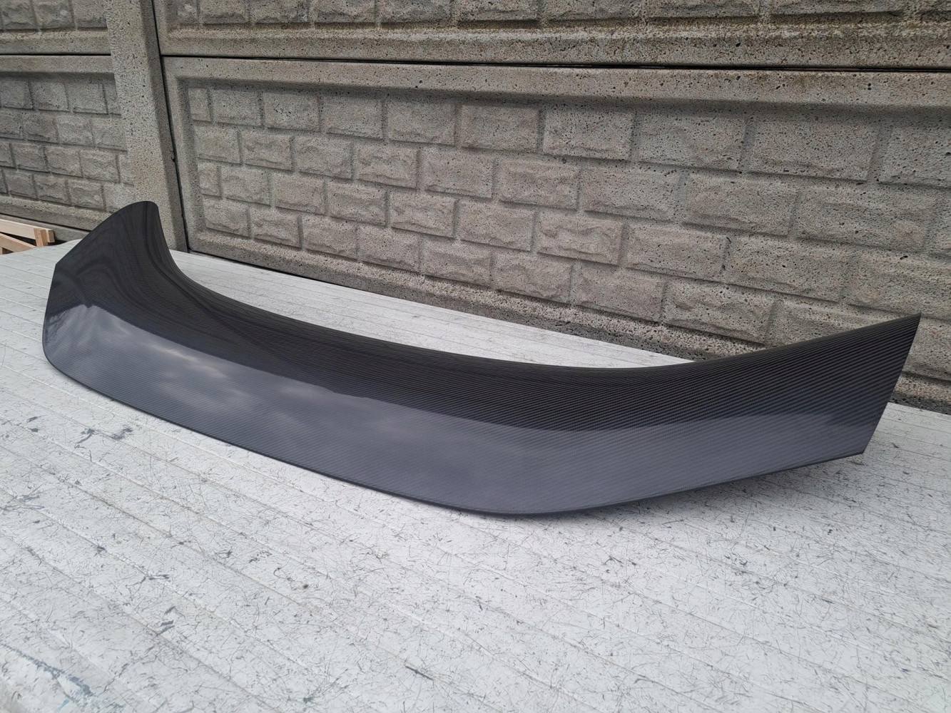 PORSCHE 718 CAYMAN GT4 RS CARBON SPOILER TYŁ - (17196210818)