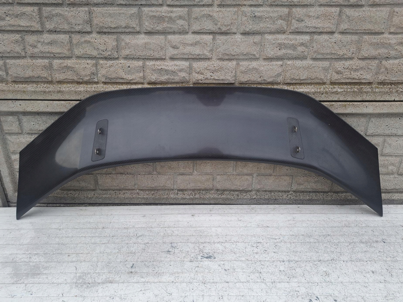 PORSCHE 718 CAYMAN GT4 RS CARBON SPOILER TYŁ - (17196210818)