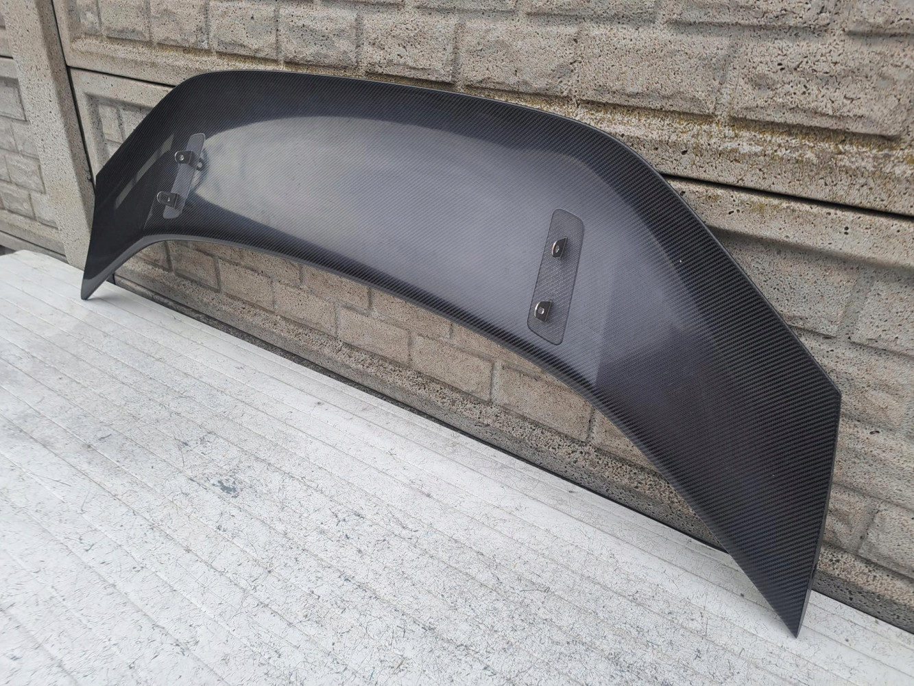 PORSCHE 718 CAYMAN GT4 RS CARBON SPOILER TYŁ - (17196210818)