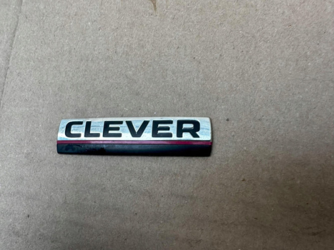 SKODA CLEVER EMBLEMAT ZNACZEK ORYGINAŁ - (17317592956)