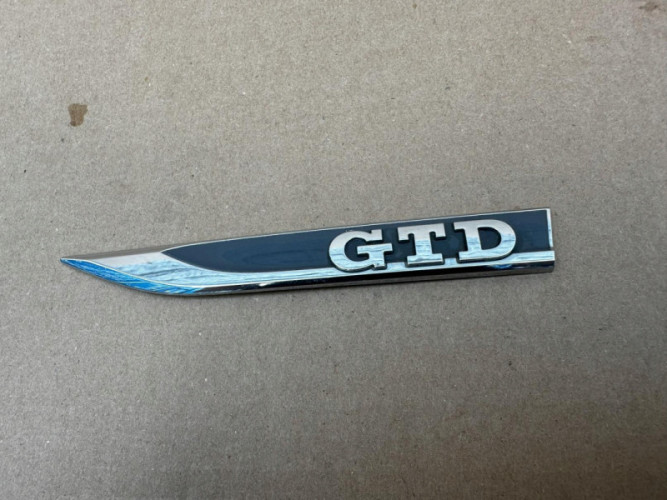 GTD VW GOLF VII EMBLEMAT ZNACZEK ORYGINAŁ - (17317880552)