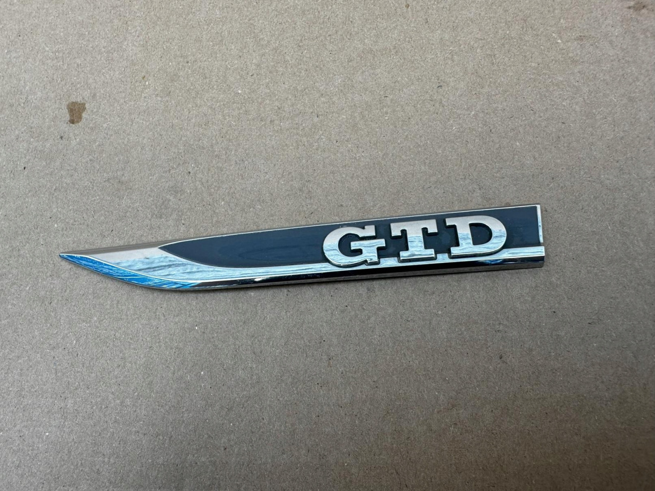 GTD VW GOLF VII EMBLEMAT ZNACZEK ORYGINAŁ - (17317880552)
