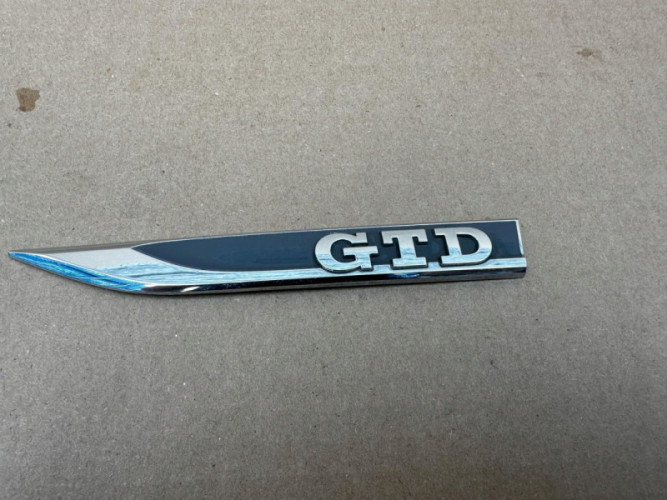 VOLKSWAGEN VW GOLF GTD EMBLEMAT ZNACZEK ORYGINAŁ - (17319819702)