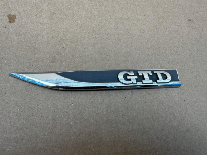 VOLKSWAGEN VW GOLF GTD EMBLEMAT ZNACZEK ORYGINAŁ - (17319819702)