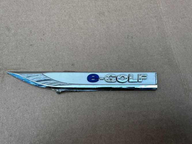 VW E-GOLF VII VOLKSWAGEN 5GE95368 EMBLEMAT ZNACZEK ORYGINAŁ - (17319906611)