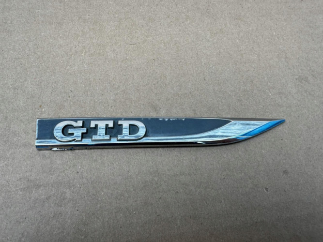 GTD VW GOLF VII VOLKSWAGEN EMBLEMAT ZNACZEK ORYGINAŁ - (17319943567)