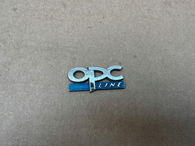 OPC LINE OPEL VECTRA ASTRA CORSA METALOWY EMBLEMAT ZNACZEK ORYGINAŁ - (17319966331)
