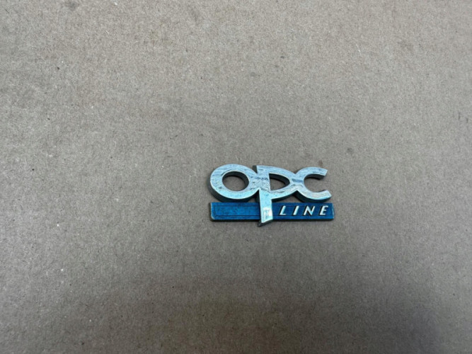 OPC LINE OPEL VECTRA ASTRA CORSA METALOWY EMBLEMAT ZNACZEK ORYGINAŁ - (17319966331)