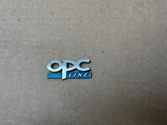 OPC LINE OPEL VECTRA ASTRA CORSA METALOWY EMBLEMAT ZNACZEK ORYGINAŁ - (17319966331)