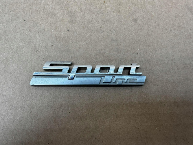 BMW SPORT LINE CHROM EMBLEMAT ZNACZEK ORYGINAŁ - (17320033446)