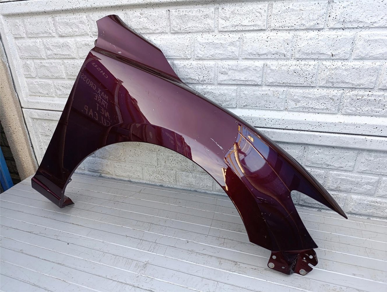 BŁOTNIK PRZEDNI PRAWY MAZDA 6 2013-2022 ORYGINAŁ (17350729322)