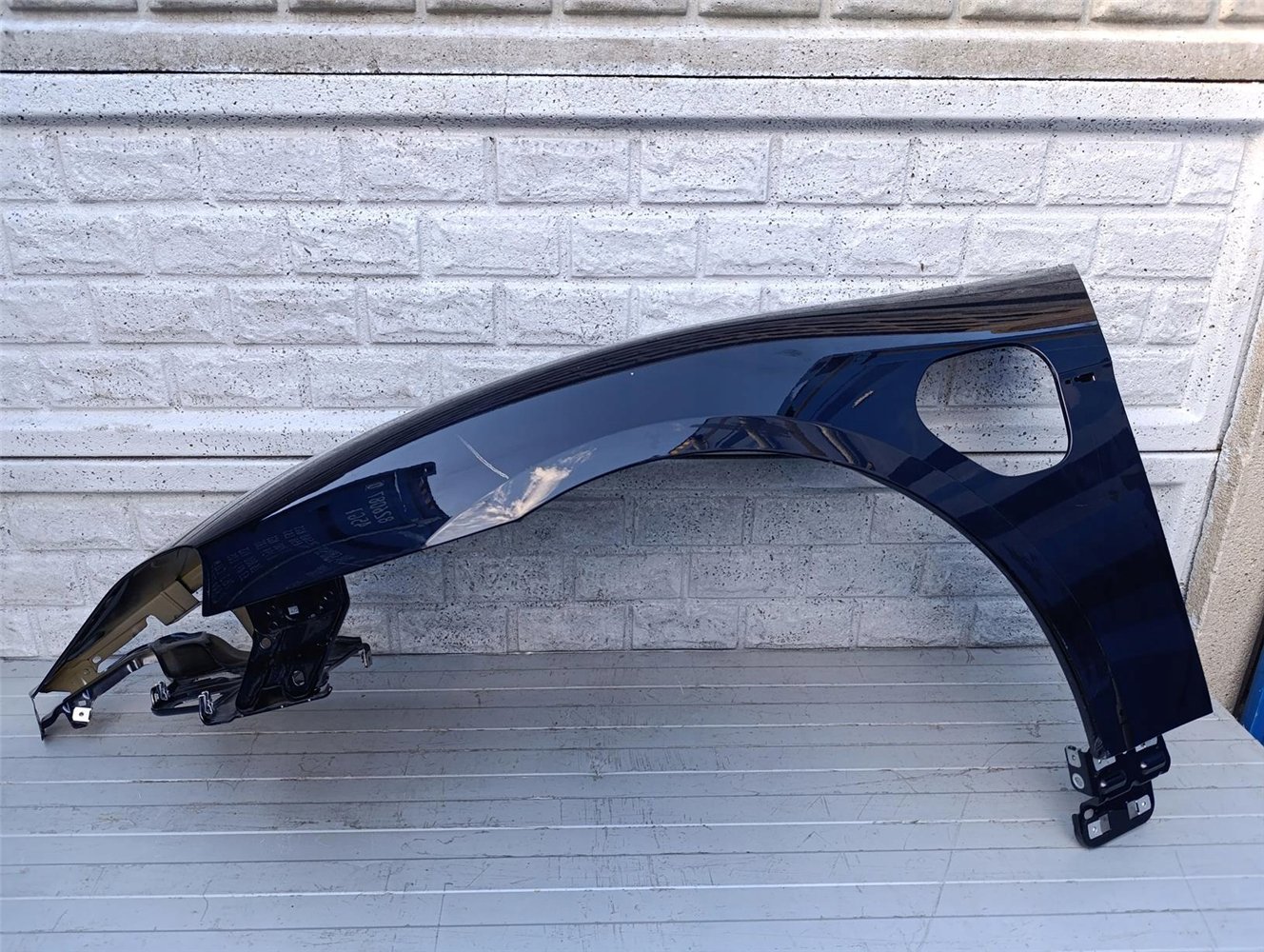 PORSCHE TAYCAN TURBO SPORT BŁOTNIK PRZEDNI LEWY ORYGINAŁ (17351042556)