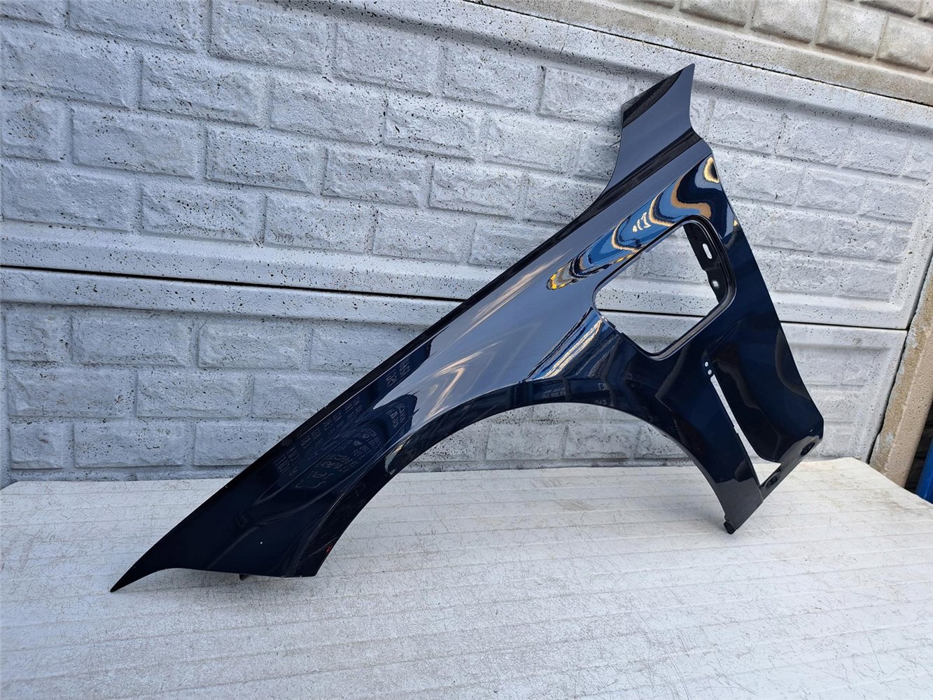 BMW 7 VII G11 G12 HYBRYDA LCI LIFT BŁOTNIK LEWY PRZEDNI ORYGINAŁ (17357145734)