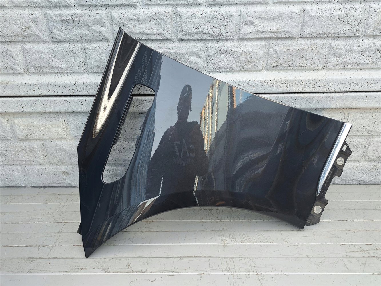 BŁOTNIK MERCEDES EQS W297 21-24 LEWY PRZEDNI ORYGINAŁ (17357227978)