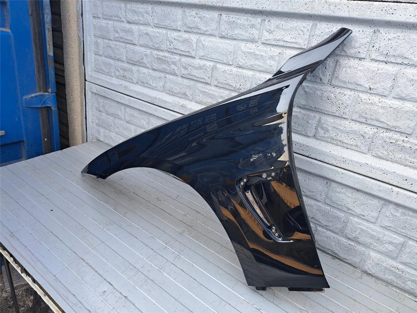 BMW IV 4 F32 F33 F36 BŁOTNIK LEWY PRZEDNI ORYGINAŁ (17366423209)