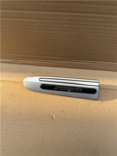 Mercedes E Klasa W211 LISTWA BŁOTNIKA LEWY PRZÓD AVANTGARDE ORYGINAŁ (17389371152)