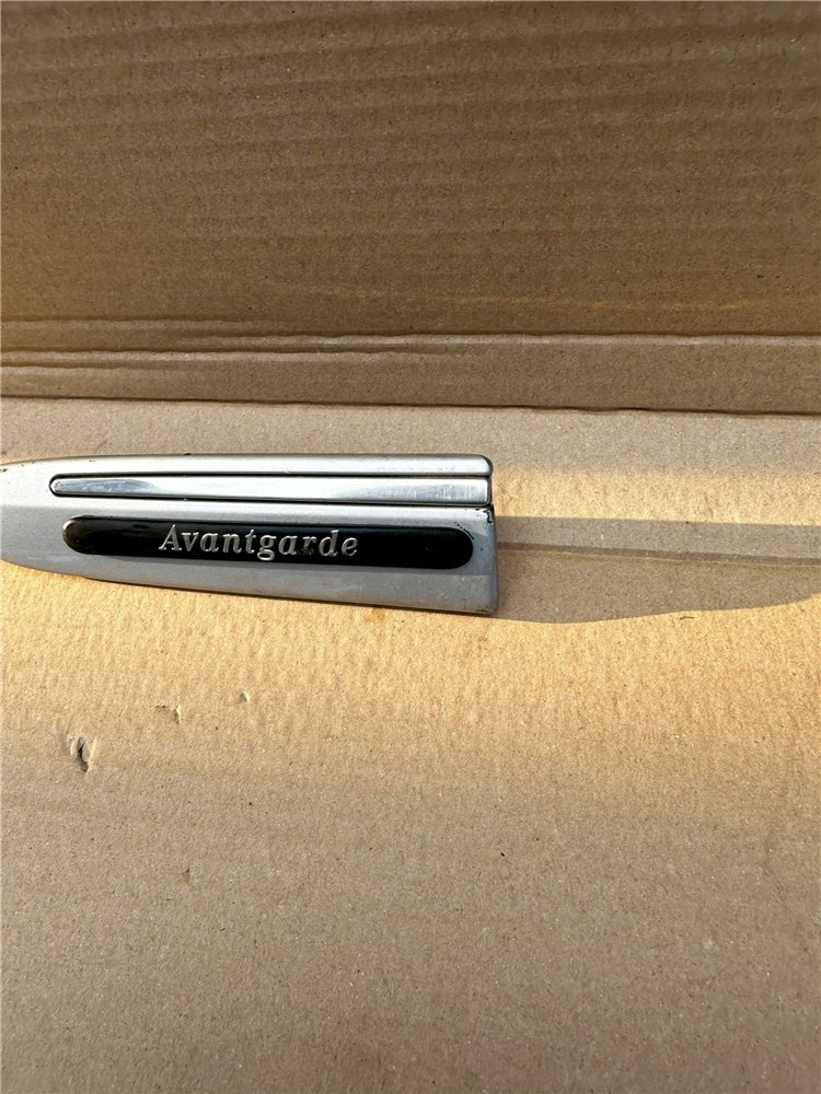 Mercedes E Klasa W211 LISTWA BŁOTNIKA LEWY PRZÓD AVANTGARDE ORYGINAŁ (17389371152)