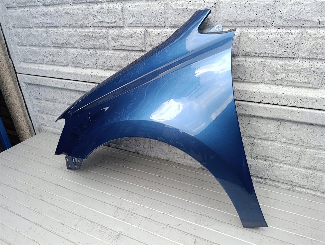 VW POLO 6R0 2009 - 2017 BŁOTNIK PRZEDNI LEWY ORYGINAŁ (17392693822)