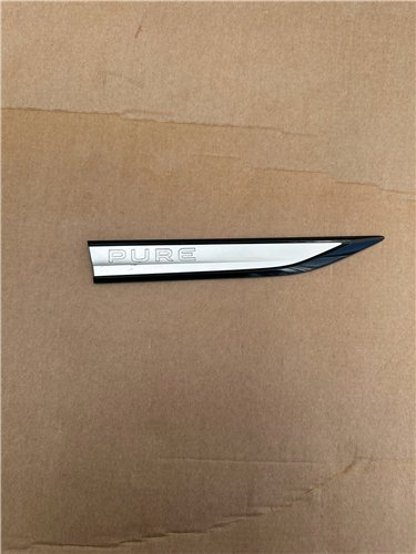 VW ID.3 ID3 PURE LISTWA EMBLEMAT LOGO NA BŁOTNIK PRAWY PRZÓD /G ORYGINAŁ (17392784590)