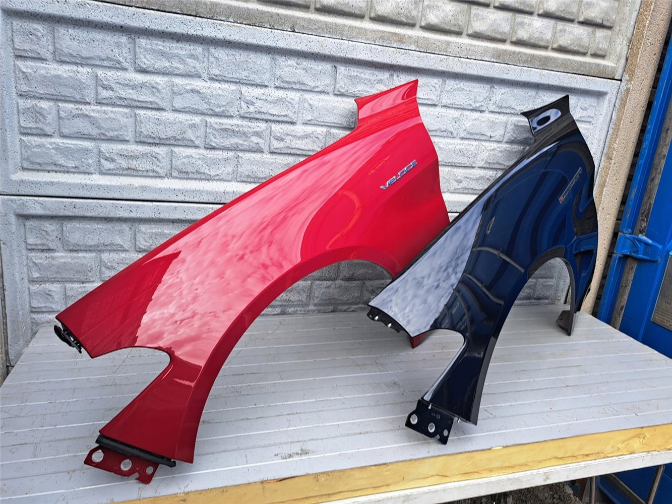 ALFA ROMEO GIULIA BŁOTNIK LEWY PRZEDNI ORYGINAŁ (17399976107)