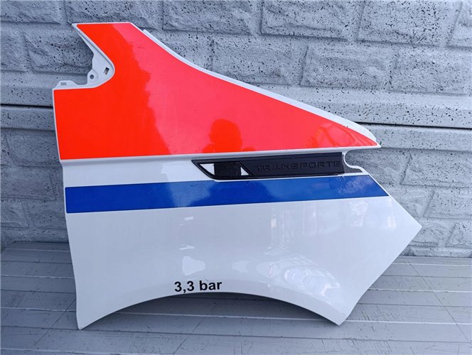 VW T6 LIFT T6.1 TRANSPORTER BŁOTNIK PRAWY ORYGINAŁ (17400900434)