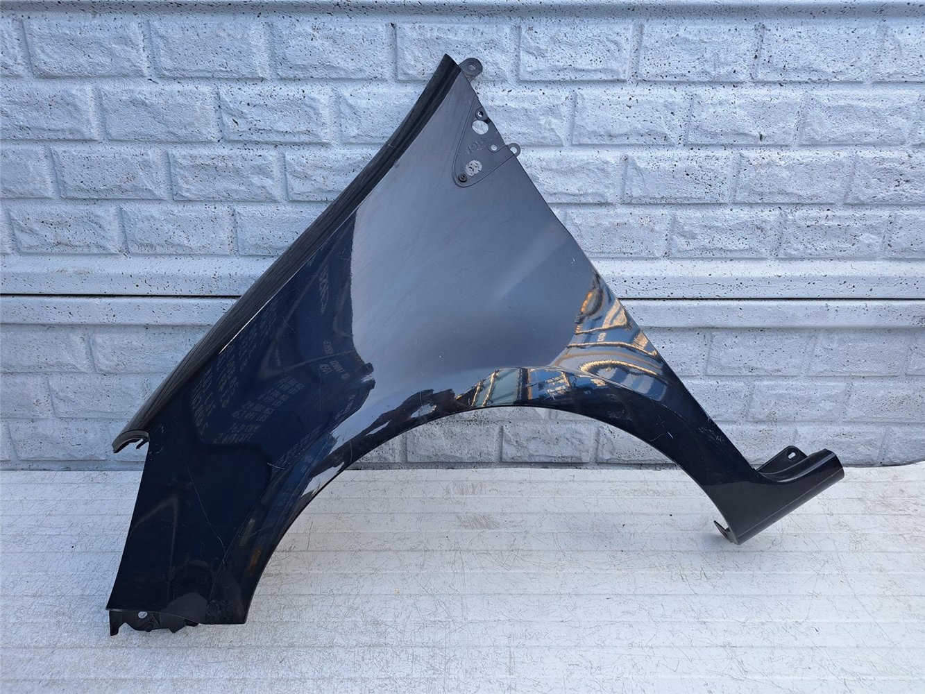 BŁOTNIK PRZEDNI LEWY RENAULT CLIO 3 185 06-13 ORYGINAŁ (17414206468)