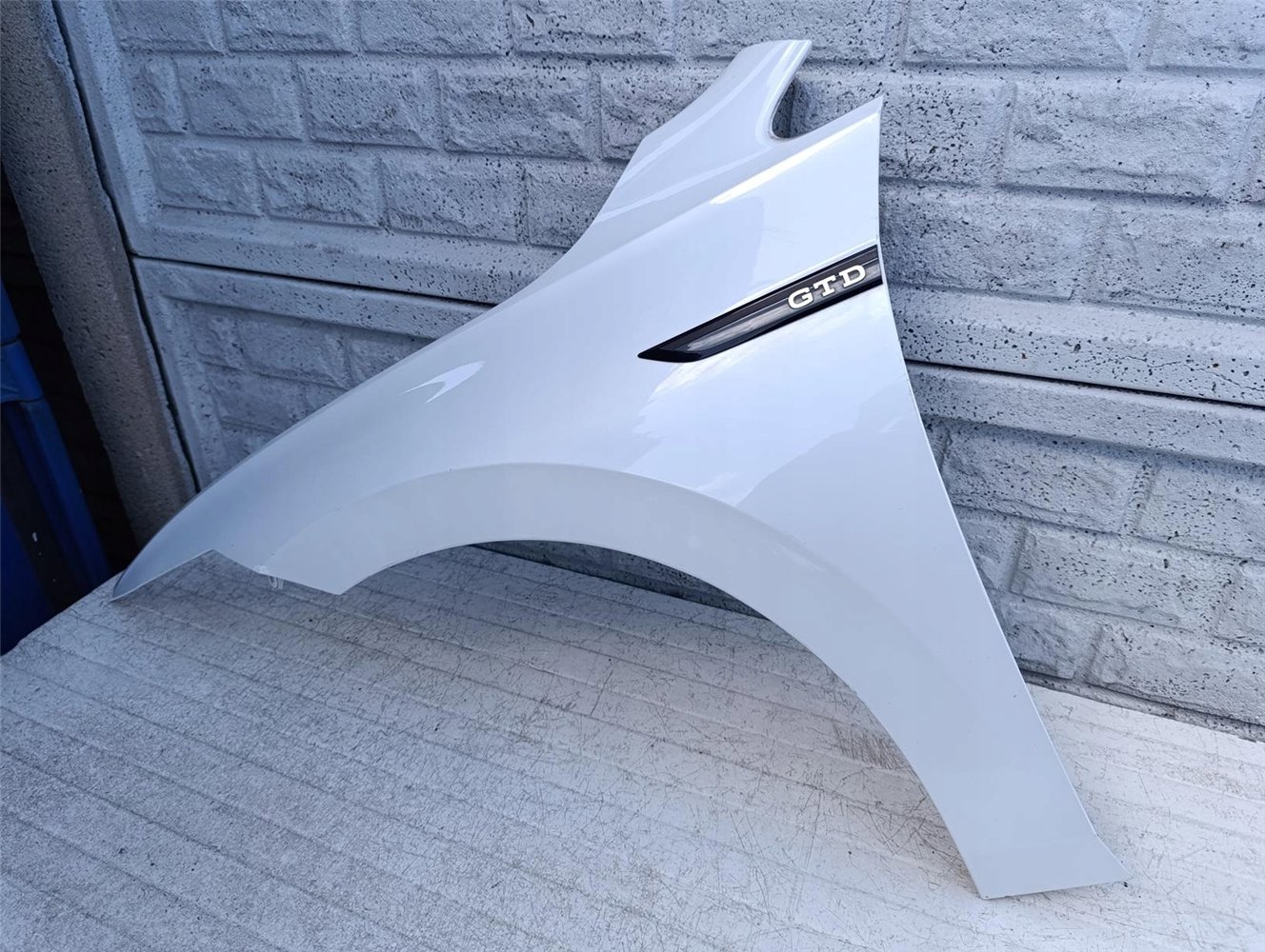 VW GOLF 8 VIII 2020- 2024 BŁOTNIK PRZEDNI LEWY ORYGINAŁ (17414499599)