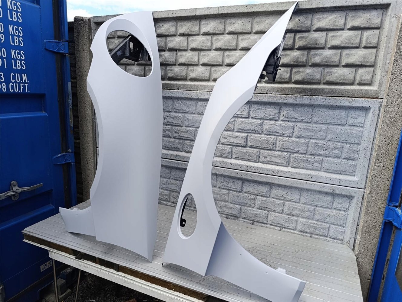 PORSCHE 911 992 ST CARBON BŁOTNIK PRAWY PRZÓD PRZEDNI PRAWY LEWY NOWY OM (17417832683)