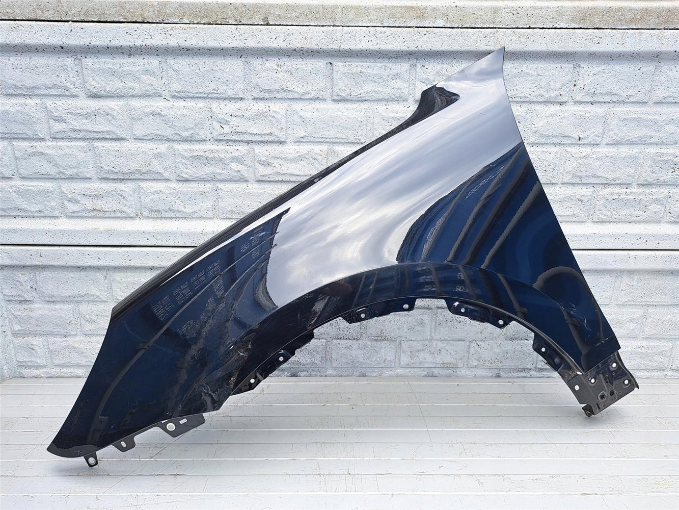 PORSCHE CAYENNE LIFT 7P5 15- BŁOTNIK LEWY ORYGINAŁ (17434425174)