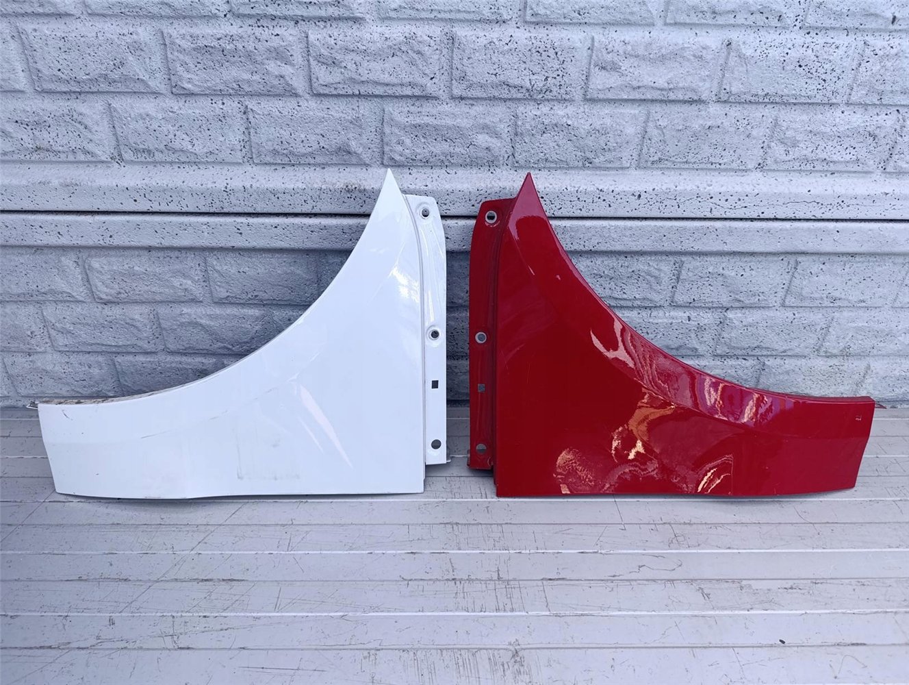 PORSCHE MACAN BŁOTNIK PRAWY LEWY PRZEDNI ORYGINAŁ (17440131594)