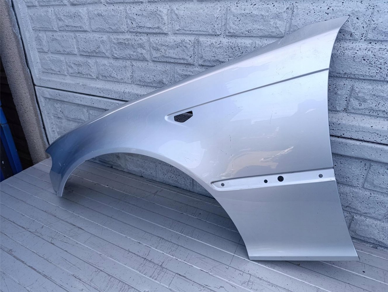 BMW E46 COUPE CABRIO LIFT 2001 - 2005 BŁOTNIK LEWY PRZEDNI ORYGINAŁ (17440137353)