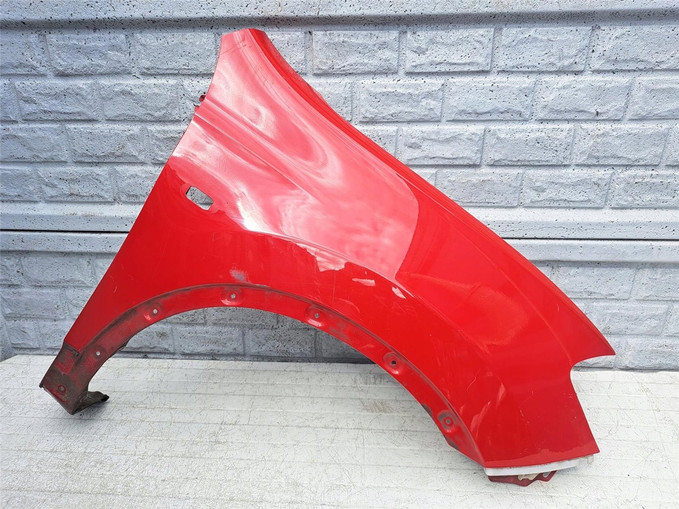 NISSAN QASHQAI 10-13 LIFT BŁOTNIK PRAWY PRZÓD ORYGINAŁ (17441445963)