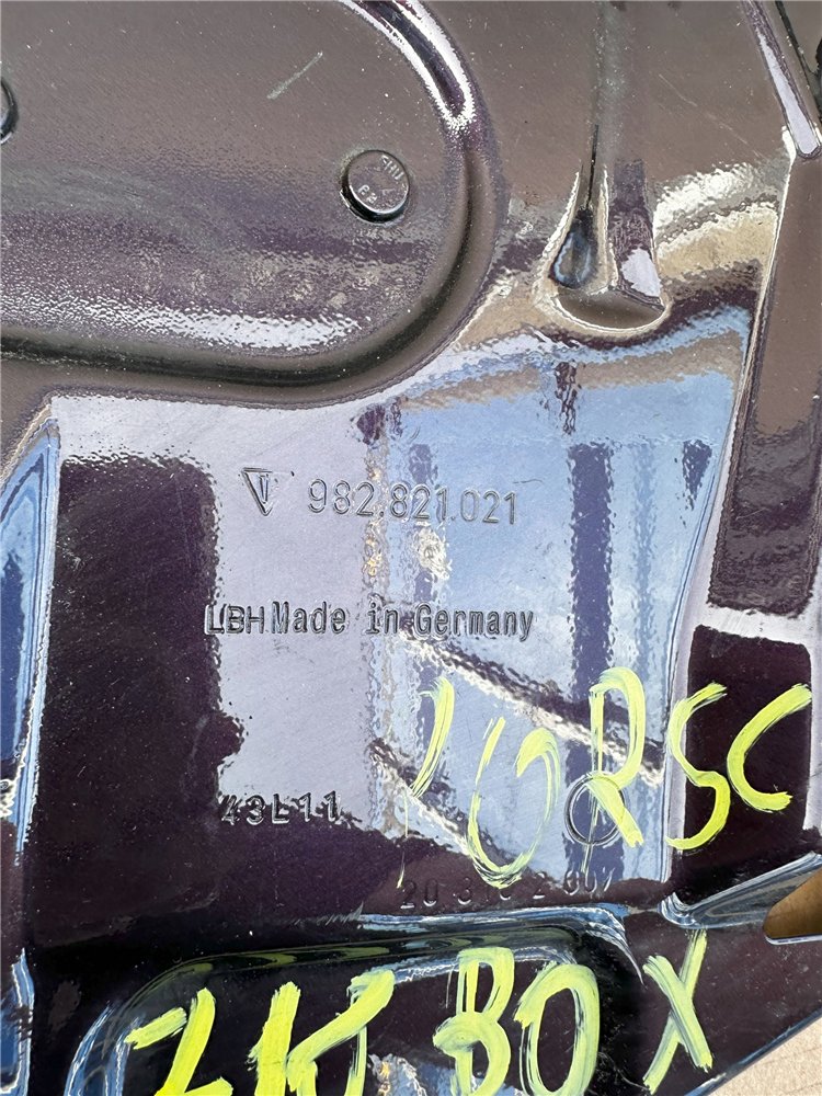 WSPORNIK błotnika PORSCHE 718 CAYMAN 982 LIFT LEWY PRZÓD PRZEDNI ORYGINAŁ (17444139386)